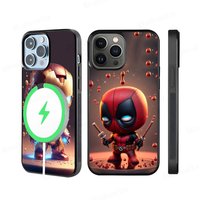 Movie IronMan Phone Case Magnetic Case For iPhone 17 16 14 13 12 11 15 Pro Max Plus For Magsafe Wireless Charge Cover