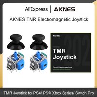 AKNES×HALLPI TMR Electromagnetic No Drift Joystick for PS4 Xbox Series Gamepad for Switch Pro PS5 Controller Repair Replacement