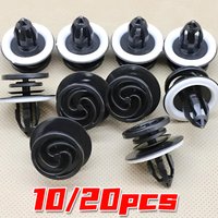 Auto Car Door Sealer Fastener Clip for Audi SEAT VW SKODA 10/20x Car Door Trim Panel Rivets Fastener Push Retainer Clip Interior