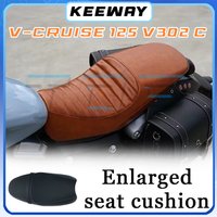 Widened enlarged lengthened and thickened KEEWAY V-CRUISE 125 V302 C double seat cushion v-cruise 125 v302 c