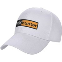 Unisex Cool Funny Milf Hunter Hats Outdoor Baseball Caps Snapback Caps Dad Hat Sun Caps Breathable Trucker Cap Washable
