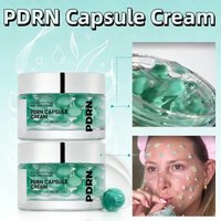 PDRN Capsule Cream Lifting & Plumping Long-lasting Moisturizing Makes Skin Glow Korean Skin Care Seaweed Green Nourishing Cream