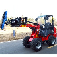 Landward Best-Selling W1160 Loader Kubota D1150 Engine Compact Loader Free Delivery Wheel Mini Loader 2.5 Ton Loaders Customized
