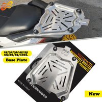 Fit For 25/32/36/45/55/65/80/85/100L Motorcycle Rear Luggage Box Bracket Plate Trunk Boot Quick Release Base Plate Shelf Holde