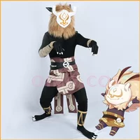 Genshin Impact Hilichurl Cosplay Costume Adult Carnival Uniform Anime Halloween Party Costumes Masquerade Women Game