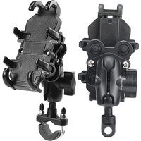 AliExpress NONE Universal Motorcycle Bike Handlebar Mobile Phone Holder Bicycle Riding Navigation Bracket GPS Shockproof Rearview Mirror Stand