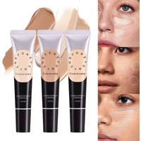 Concealer Liquid Multi-Purpose Concealment Spots Dark Circles Acne Scars Tear Troughs Longlasting Sweatproof Foundation Makeup