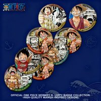 One Piece Anime Luffy Cosplay Pin Badge Brooch Shiny Film Medal Pendant Collectible Merchandise Accessory Gift for Fans