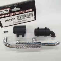 RGT HSP 1/10 Spare PartsR86330 Exhaust Pipe + Snorkel/ For 1/10 EX86181