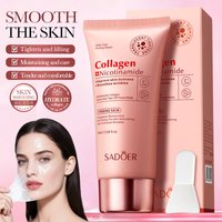 SADOER Nicotinamide Facial Peeling Masks Whitening Moisturizing Anti Wrinkles Face Tear-Off Collagen Mask Korean Skin Care