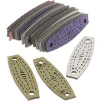 20/10/5 Pcs Hunting Catapult Microfiber Leather Bags Slingshot Leather Pocket Used For Shooting Fish Slingshot 50mmX15mmX8mm