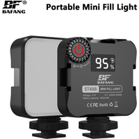 BAFANG Mini Fill Light Portable Pocket Selfie Light Handheld LED For DJI Sony Canon GoPro Camera Selfie Adjustable Photography