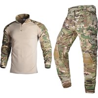 Outdoor Tactical Uniform Camouflage Multicam Shirt Cargo Pants Men Soldier Sniper Training Suits Hunting Clothes Wear-resisting