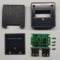 1PC 5V 3A Solar Panel Power Bank Dual USB Charge Voltage Controller Regulator Charger
