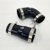 Intercooler Hose Pipe Kit For BMW 135i 335i N54 N55 E82 E90 E92 Silicone VRSF 7.5"