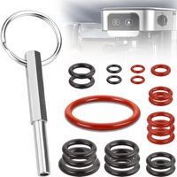 O-Ring Set W/Oval Head Key Tool Big KIT for J-ura Capresso/Impressa Machines Brew Group & Drainage Valve O-Ring Fits Most Jura