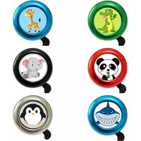Kids Cycling Bell Loud Safety Horn - Metal Handlebar Warning Alarm for Bicycles Scooters Strollers & Bike Accessories