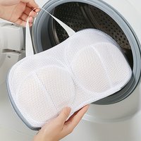 1pc/2pcs Thickened Coarse Mesh Bra Laundry Bags for Home Use, Designed to Prevent Deformation, Suitable for Washing Machines