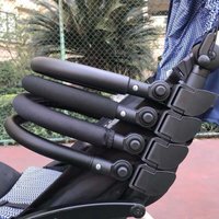 Stroller Safety Bar Detachable Support Bar Universal Baby Stroller Armrest for Pram Trolley Crossbar Baby Carriages Accs