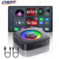 5in1 Android 14 Smart AI Box 2G+16G Wireless CarPlay Android Auto TV Box For Youtube Netflix For VW Nissan Toyota Hyundai Ford