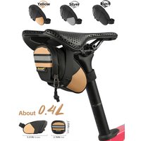 AliExpress Rhinowalk Bicycle Tail Bag 0.4l Lightweight Bicycle Seat Bag Storage Tool Saddle Bag Outdoor Cycling Reflective Accessories