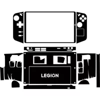 Pre-cut 1x Top+1x back+Side Skin Stickers Case Cover Film For 2023 Lenovo Legion Go 8.8-inch Gen 1