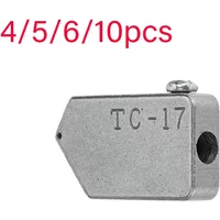 4/5/6/10 PCS TC-17 Oil Glass Cutter Replacement Glass Tile Cutter Head Straight Head High Strength Cutting Accessories