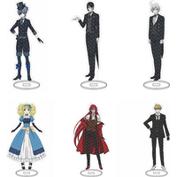 Black Butler Ciel Phantomhive Acrylic Stand Model Plate Decoration Originality Desk Figure Display Fans Gifts Cartoon Jewelry