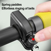 1pc Bicycle Hidden Aluminum Alloy Bell High Decibel Mountain Road Bike Super Loud Handlebar Small Bell Riding Equipment