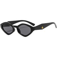 AliExpress Julyrays Cycling 2pcs Fashion Polygonal Shaped Women‘s Sunglasses Vintage Small Frame Punk Hip-hop Sun Glasses Outdoor Travel Eyewear