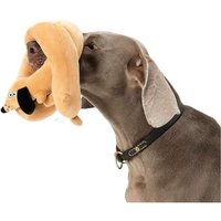 Squeaky Dachshund Plush Dog Toy Chew Resistant Long Sausage Puppy Toy Tug Toy Interactive Play Imitation Plush Pet Toy