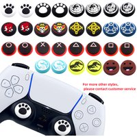 1Pc Soft Silicone Thumb Stick Grip Cap for Ps5 Ps4 Xbox Series X/s Switch Pro Game Controller Joystick Thumbstick Grip Caps