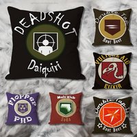 J-Juggernog Revive Speed Soda Logo Celebrity Merchandise All-Match Printed Pillow Case Sofa Car Office Room Decoration Protector