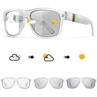 AliExpress NONE Photochromic Cycling Sunglasses Classic Square Frame for Hinking Running Men Women Travel Driving Vintage Glasses UV400