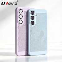 Heat Dissipation Breathable Case For Samsung Galaxy S26 S25 S24 S23 S22 Ultra Plus Hard PC Matte Candy Color Ultra Thin Cover