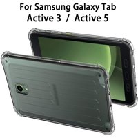 Clear Case For Samsung Galaxy Tab Active 5 / Active 3 2024/2020 8 inch SM-X300/X306B/T570/T575/T577 Transparent Back Cover Shell