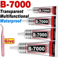 B7000 glue original B7000 Mobile Phone Screen High-Strength Waterproof Adhesive, Universal Phone Glass Bonding Agent, 15/50/110ml Fast B7000 Elastic Glue Includes precision tweezers.