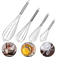 Whisks for Cooking,Wisking Tool,Metal Whisk Set for Non-Stick Cookware,Balloon Egg Beater,Whisking,Beating,Frothing and Stirring