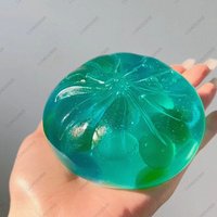 Star Mint Bun Stress Ball Non-Bounce Squeeze Ball Fidget Toy ASMR Sensory Toy Stress Relief For Children And Adult Hand Exercise