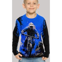 AliExpress NONE 2025 Kids Clothes Boys Tshirt Long Sleeve 3D Dirt Bike Print Kids Clothes Casual Children Clothes Girl Pullover Top Boys Clothes