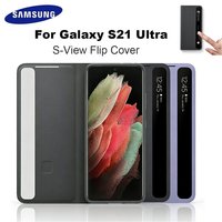Etui z lusterkiem Smart View do Samsung Galaxy S21 Ultra, przezroczyste etui z funkcją widoku EF-PG998