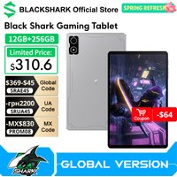 New Black Shark Gaming Tablet Global Version Equipped Qualcomm 8S Gen 3 8.8inch 144Hz Bluetooth 5.4 7300 mAh