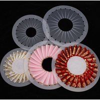DIY 9cm 12cm 15cm Rosette Maker Ribbon Flowers Clear Ribbon Flower Making Tool Figurines DIY Ribbon Brooch Badge Crafting