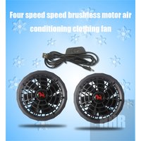 USB Cable Fan Suitable for Air-Conditioning Fan Clothing, Essential for Cool Summer Outdoor Activities, Only Fans are Included,
