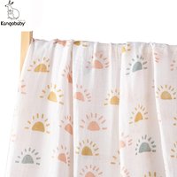 Kangobaby # Ma vie douce # Couverture d'emmaillotage en mousseline toutes saisons, serviette de bain pour nouveau-né, fonctions multi-designs, attache kangourou pour bébé, couette pour bébé