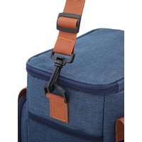Fashion Portable Lunch Bag Large Capacity Thickened Insulated Case Shoulder Strap Durable Food Cooler Bags Travel