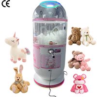 Small Commercial Plush Toy Filling Machine Teddy Bear Soft Doll Stuffing Device Customized High Efficiency Easy Operation