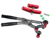 Kit de pince à sertir pour débosselage de carrosserie automobile, 1 pièce, avec poignée en caoutchouc pour la restauration de surfaces métalliques lisses sans dommages