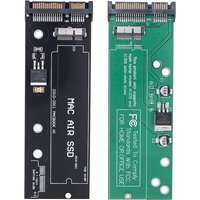NEW MAC 2010 2011 to SATA Adapter Card Riser Board Converter for Macbook AIR 2010-2011 A1369 A1370 A1375 A1377 MC505 12+6Pin SSD