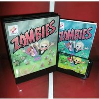 New Arrival Zombies PAL Only 16bit MD Game Card With Retail Box & Manual Book For Sega Mega Drive/ Genesis